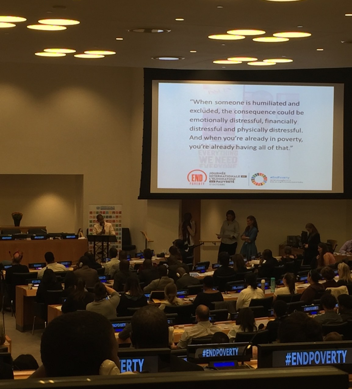 Highlights from the International Day for the Eradication of&nbsp;Poverty